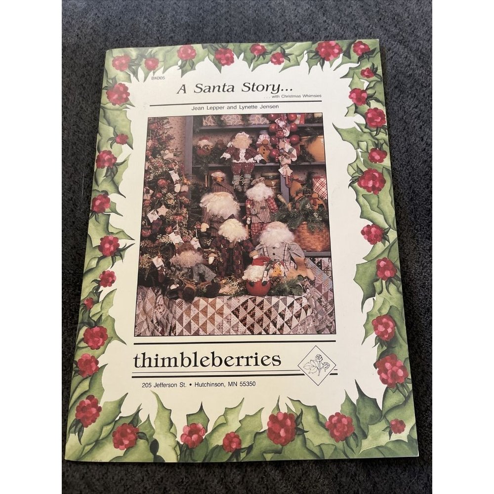 Thimbleberries A Santa Story Craft Booklet B28